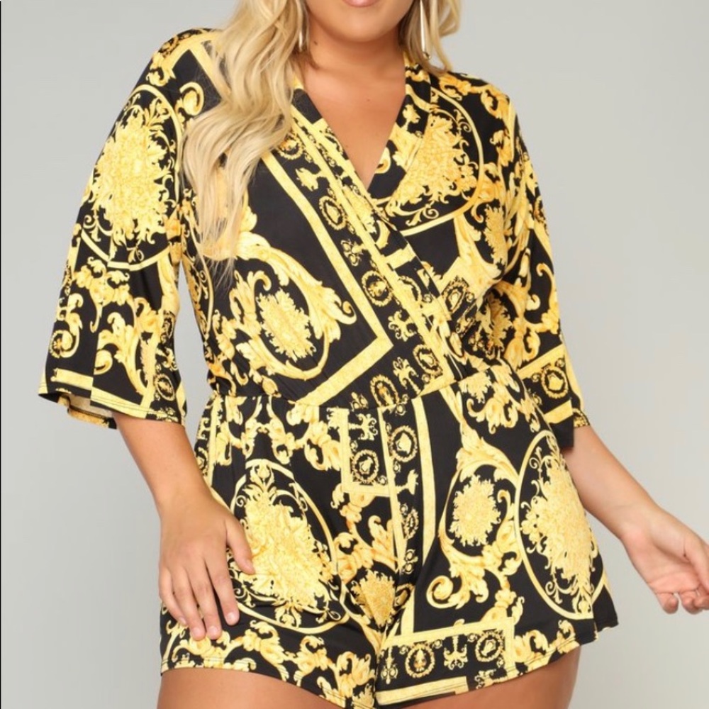 Fashion Nova Romper! Plus size 2x